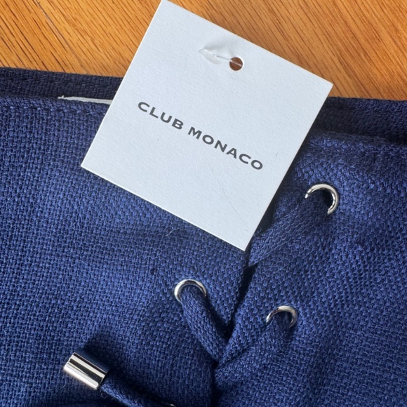 Club Monaco Ditmas Navy Shorts Sz 12 NWT - Picture 4 of 9